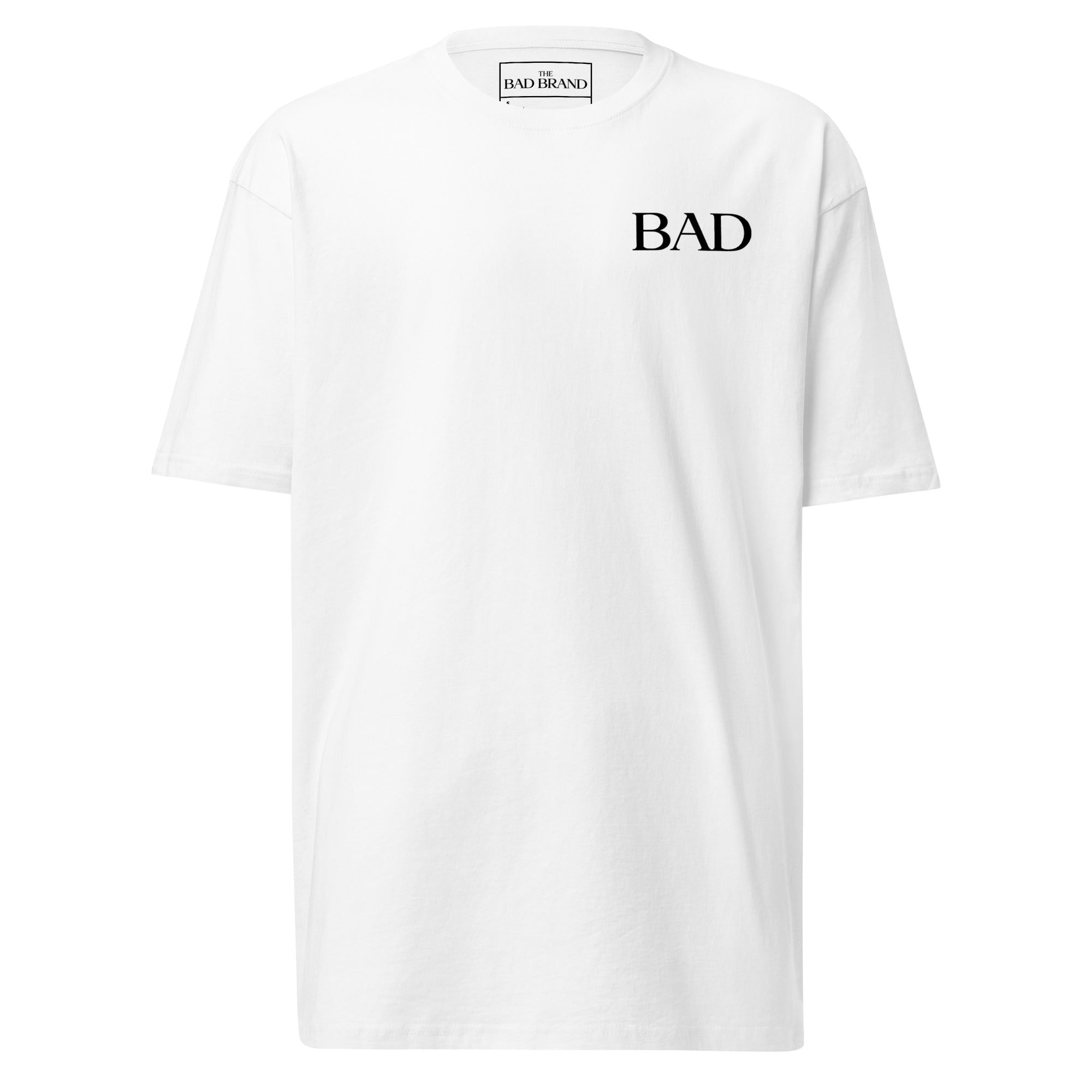 BAD “Not For Everyone” Men’s Signature Tee | White - The BAD Brand