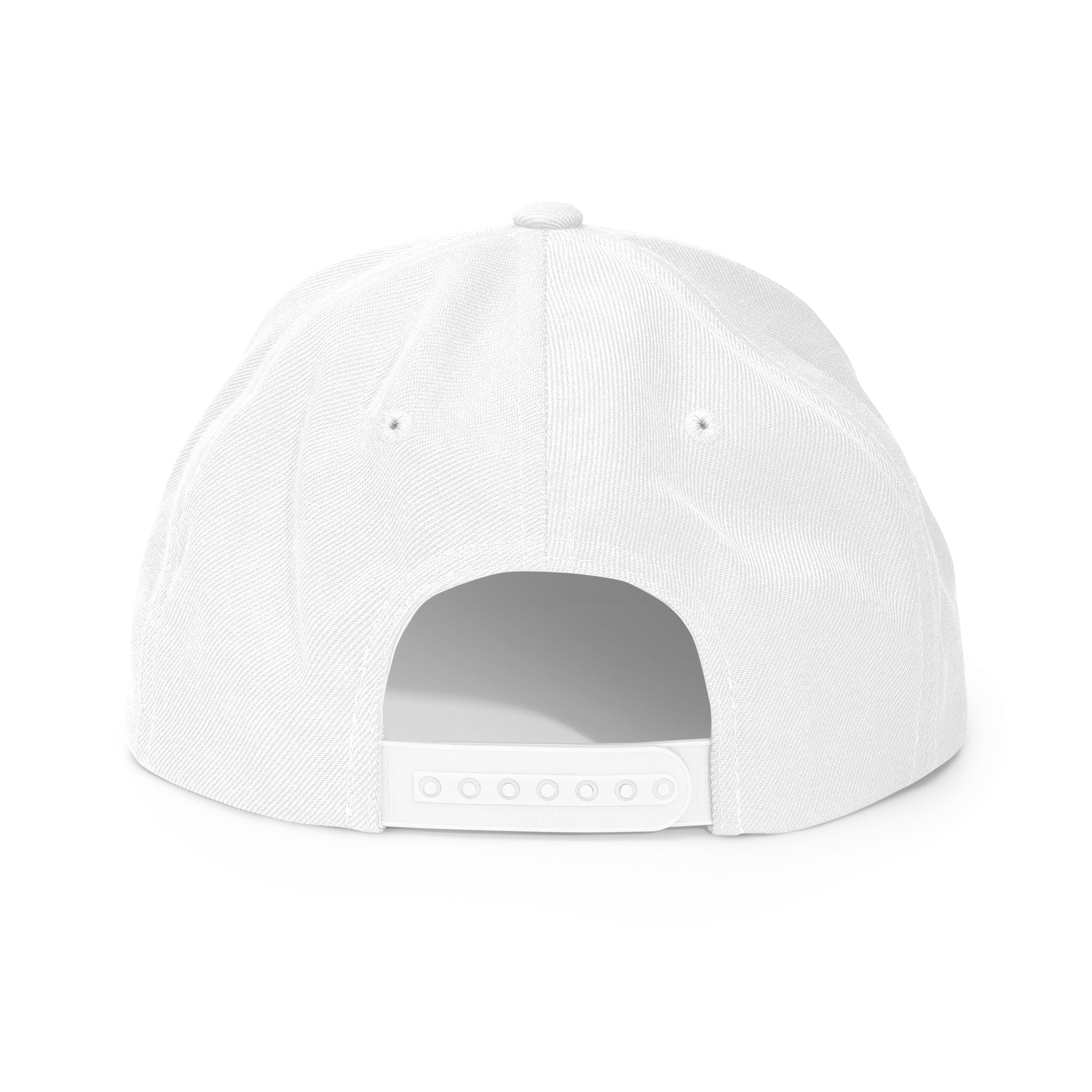 BAD Signature Snapback | Unisex White Hat - The BAD Brand