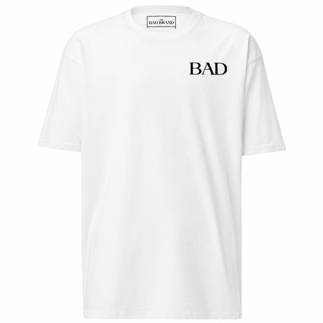 BAD Signature Tee | Men’s Essential White T-Shirt - The BAD Brand